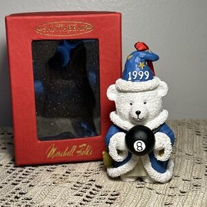 Marshall Fields 1999 8 Ball Bear Ornament